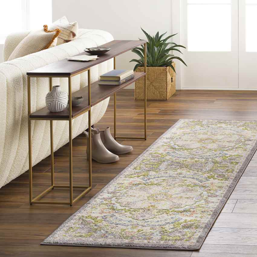 Woud Traditional Cream Area Rug