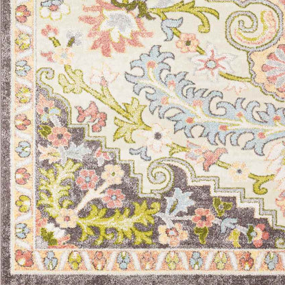 Woud Traditional Cream Area Rug