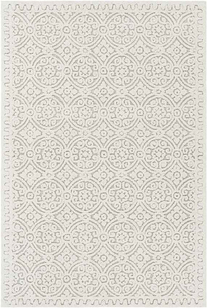 Zandhoek Traditional Cream Area Rug