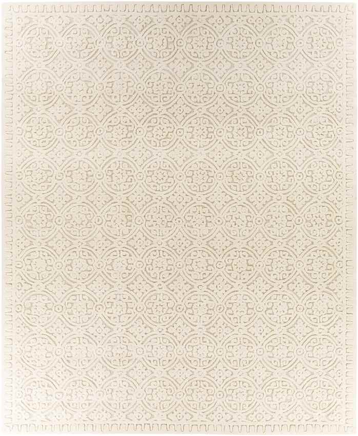 Zandhoek Traditional Cream Area Rug