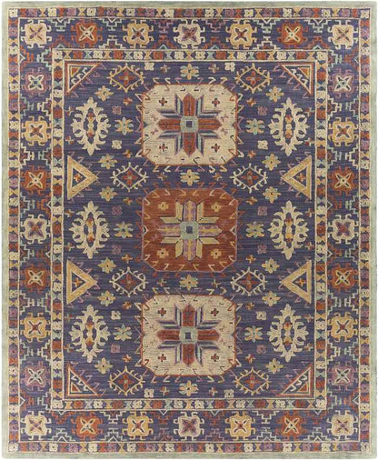 Zandwijk Traditional Brick Red Area Rug