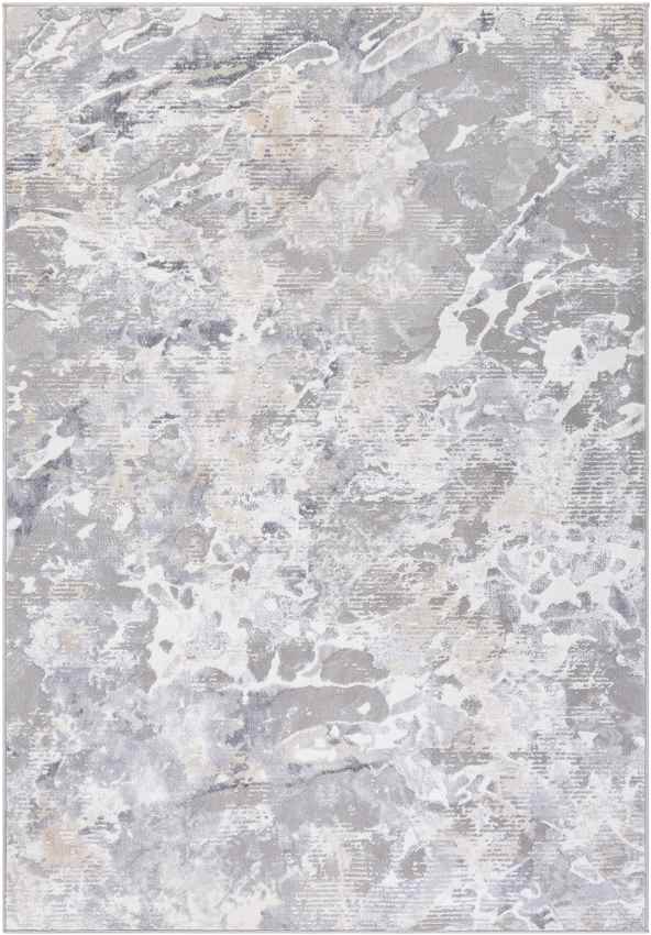 Osen Modern Light Gray Area Rug