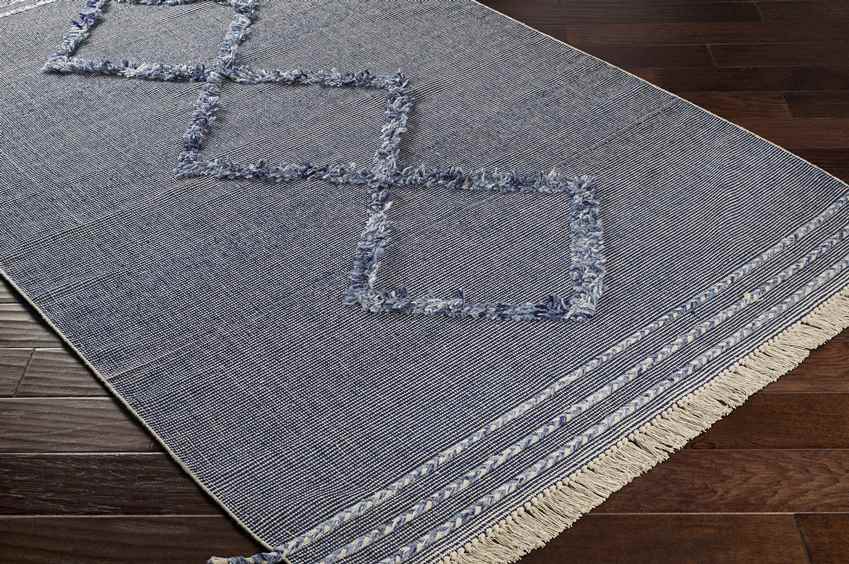 Overheek Global Light Blue Area Rug