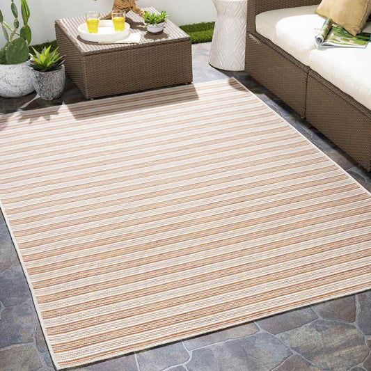 Partij Cottage Burnt Orange Area Rug