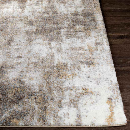 Raaieind Modern Bright Brown Area Rug