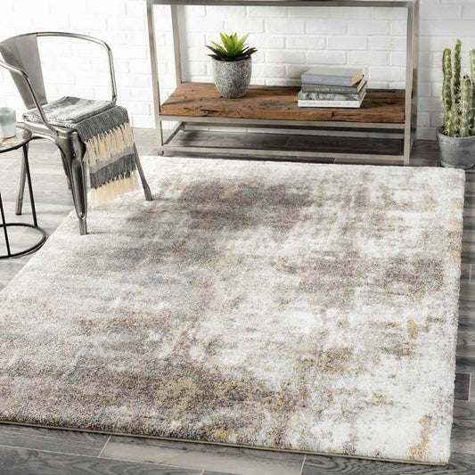 Raaieind Modern Bright Brown Area Rug