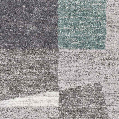 Ransdaal Modern Grey Area Rug