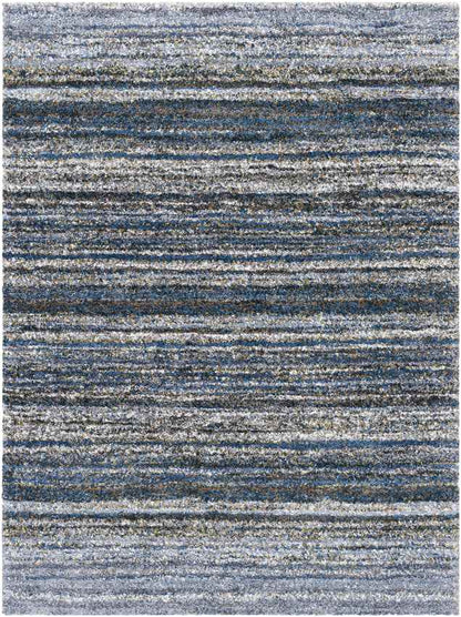 Reuken Modern Dark Blue Area Rug
