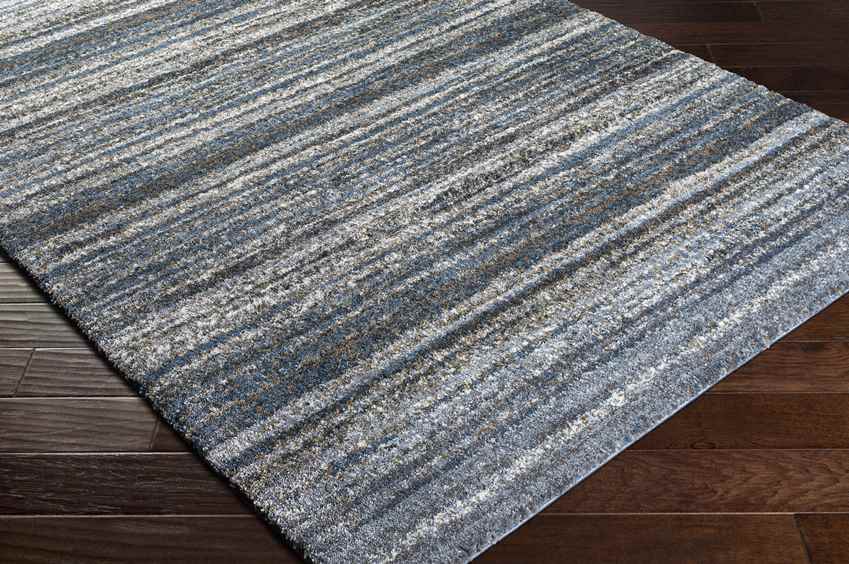 Reuken Modern Dark Blue Area Rug