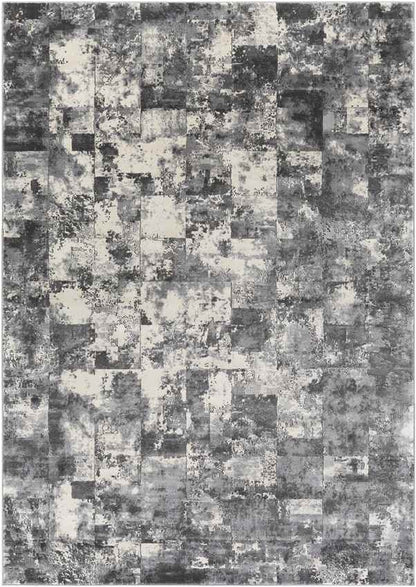 Roer Modern Black Area Rug