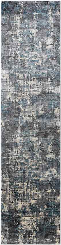 Rimpeld Modern Teal Area Rug