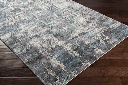 Rimpeld Modern Teal Area Rug