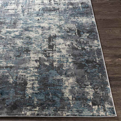 Rimpeld Modern Teal Area Rug