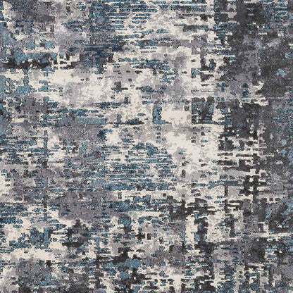 Rimpeld Modern Teal Area Rug