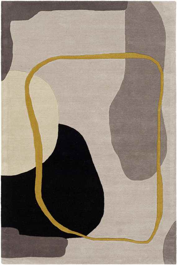 Santfort Modern Cream Area Rug