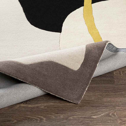 Santfort Modern Cream Area Rug