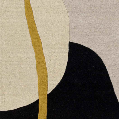 Santfort Modern Cream Area Rug