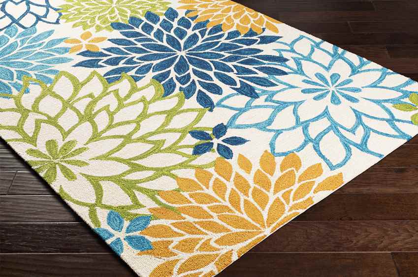 Schinnen Modern Blue Area Rug