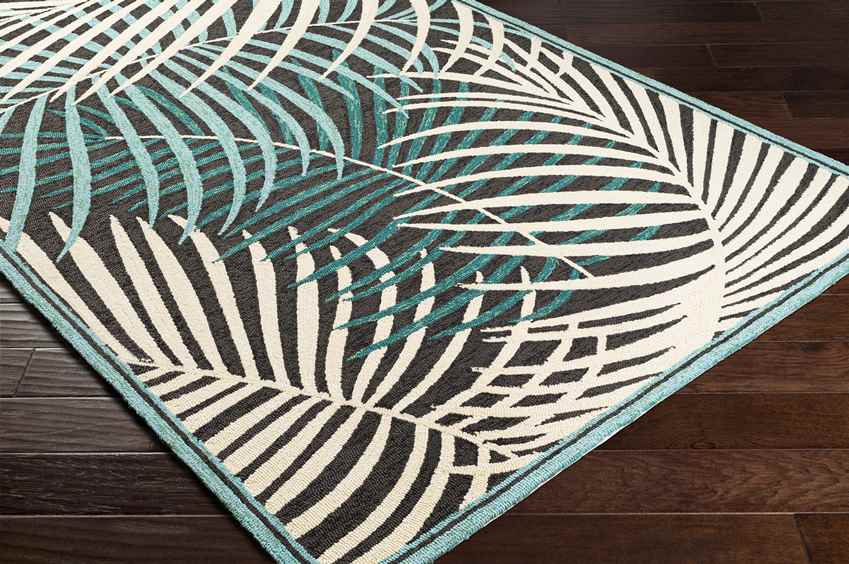 Sibbe Coastal Green Area Rug