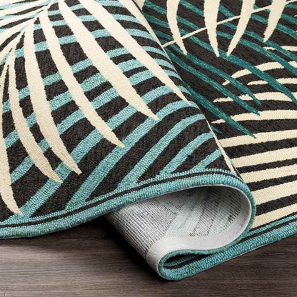 Sibbe Coastal Green Area Rug
