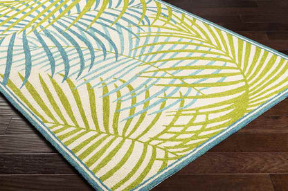 Sibbe Coastal Yellow Area Rug