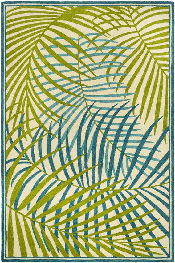 Sibbe Coastal Yellow Area Rug