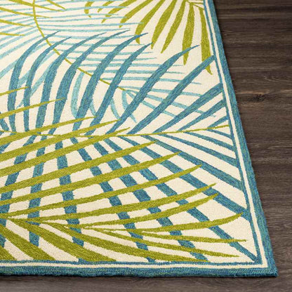 Sibbe Coastal Yellow Area Rug