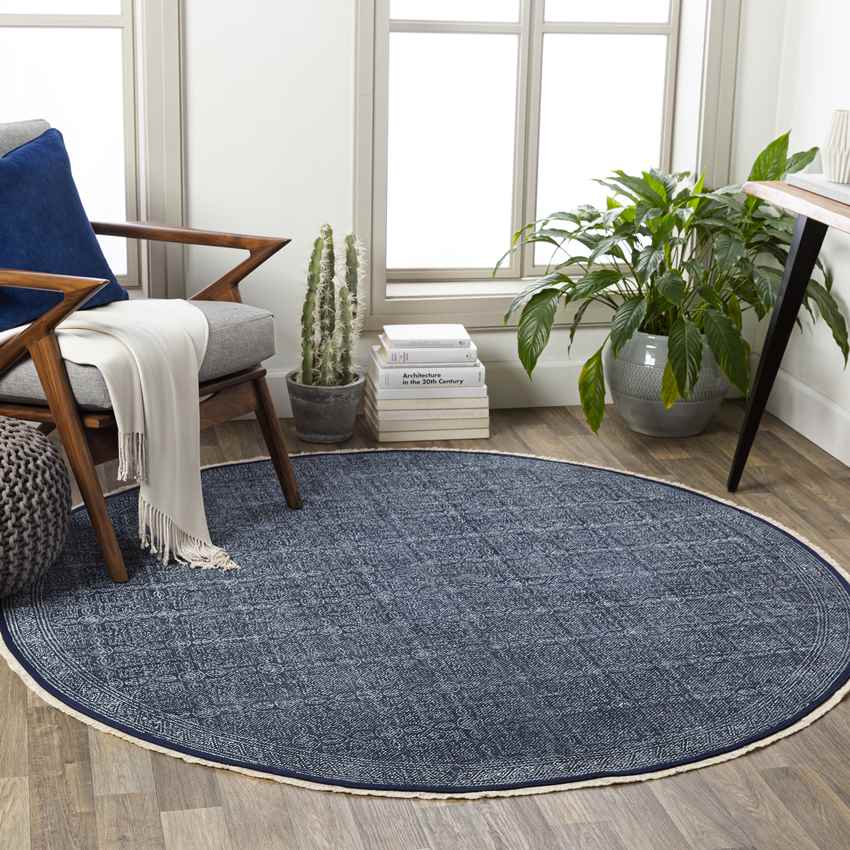 Smakt Global Navy Area Rug