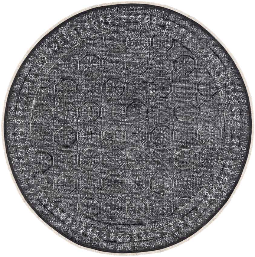 Smal Global Charcoal Area Rug