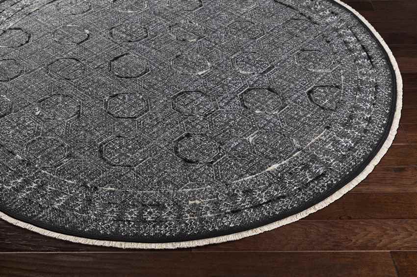 Smal Global Charcoal Area Rug