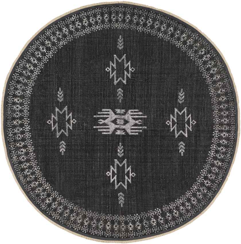 Spiesberg Global Black Area Rug