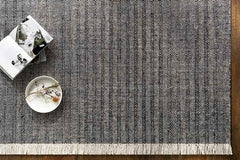 Mader Modern Charcoal Area Rug