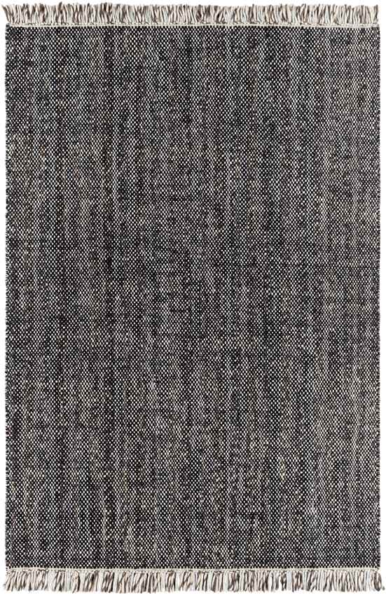 Mader Modern Black Area Rug