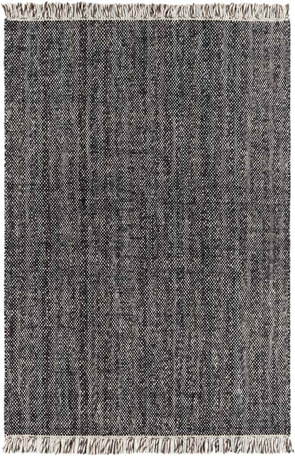 Mader Modern Black Area Rug