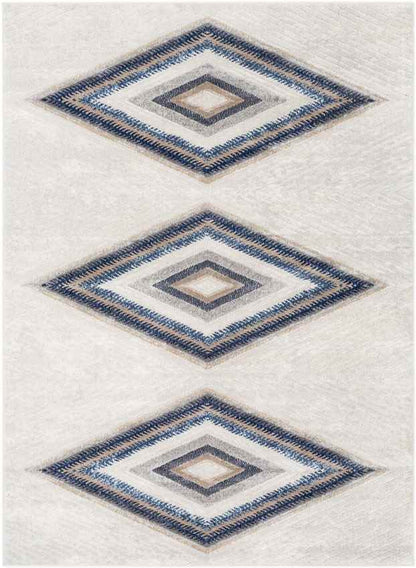Strubben Modern White Area Rug
