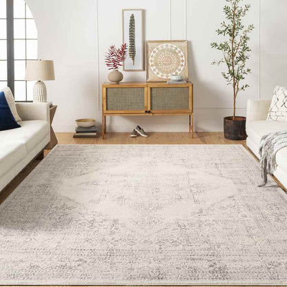 Ulvend Traditional Cream Area Rug