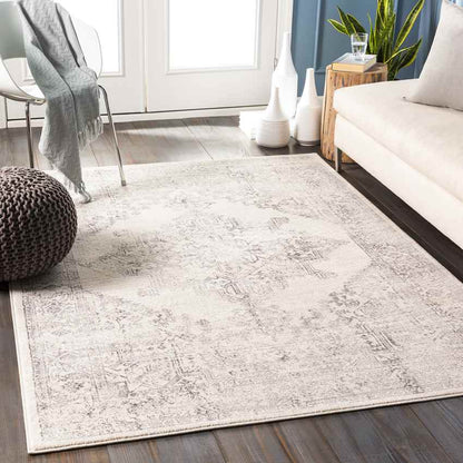 Ulvend Traditional Cream Area Rug