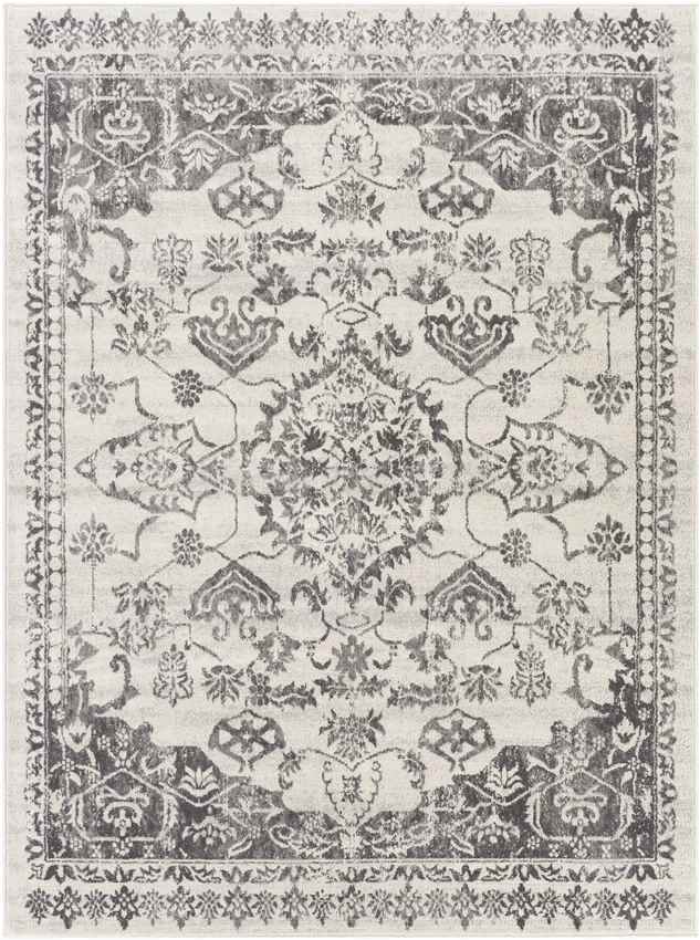 Venray Traditional Medium Gray Area Rug