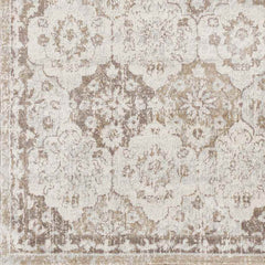 Viel Traditional Cream Area Rug