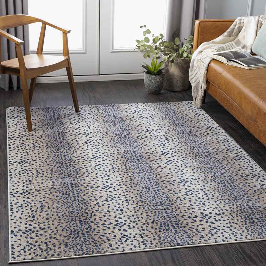 Vilt Modern Brown Area Rug