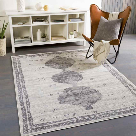 Volen Global Charcoal Area Rug