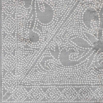 Vosberg Traditional Medium Gray Area Rug