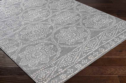 Voulwames Global Medium Gray Area Rug