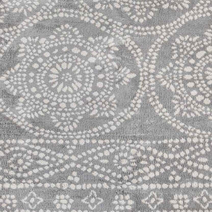 Voulwames Global Medium Gray Area Rug