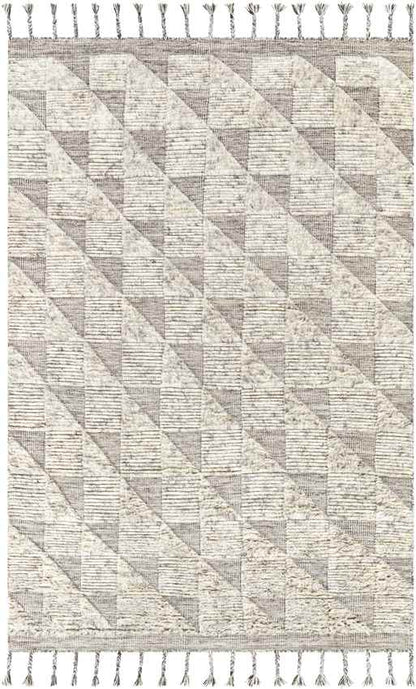 Waije Global Dark Brown Area Rug