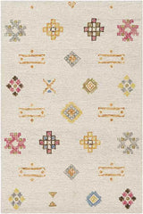 Linn Global Cream Area Rug