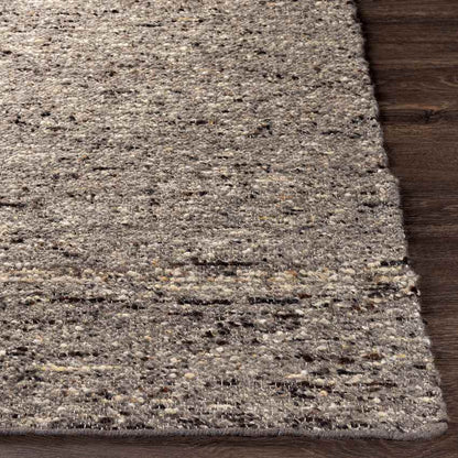 Uderns Modern Charcoal Area Rug