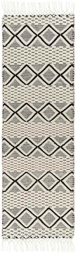 Worschach Global Black Area Rug