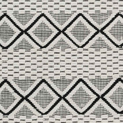 Worschach Global Black Area Rug