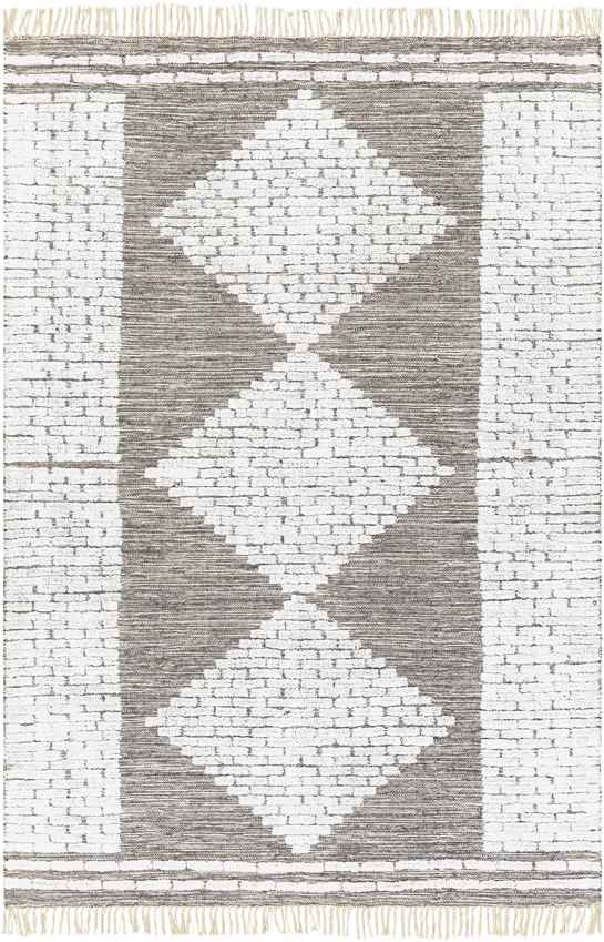 Zelen Global White Area Rug